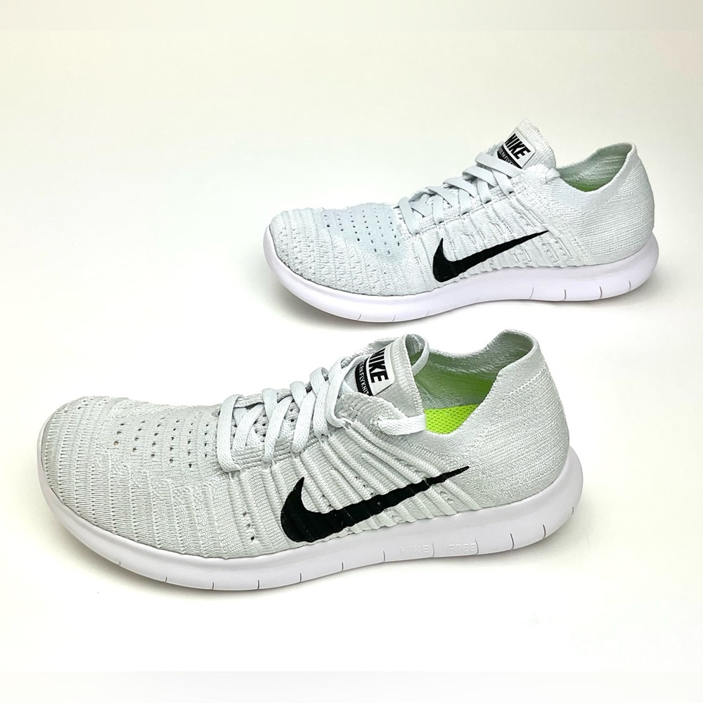 2016 Nike Free RN Flyknit in Platinum Gray - Picture 6 of 10